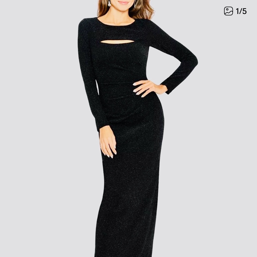 Remi Bader Black Cut out Dress - Picture 2 of 3